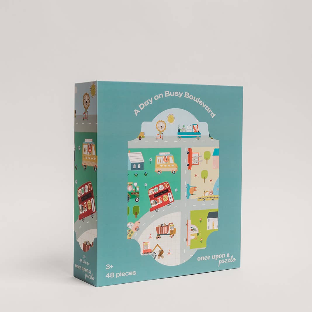 a day on busy boulevard puzzle