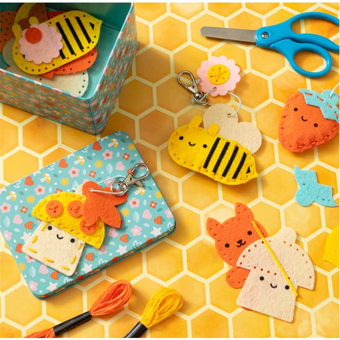 mini craft kit: bag charm pals