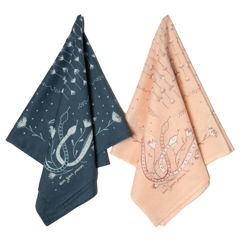 "own your power" bandana