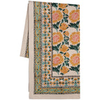 goldenrise block print tablecloth