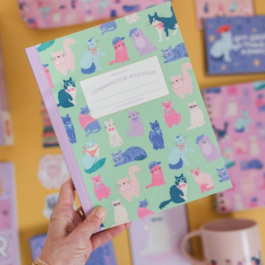 cool cats compawsition notebook