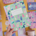 cool cats compawsition notebook