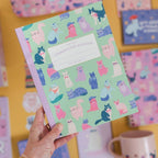 cool cats compawsition notebook