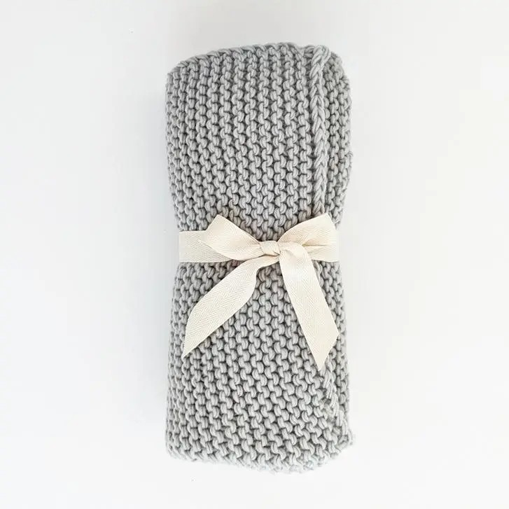 garter stitch baby blanket