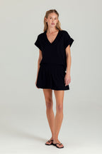 blythe pullover in black