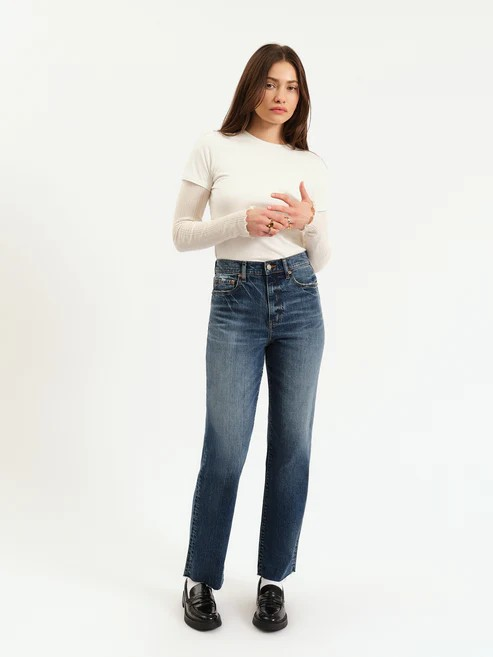 sundaze high rise vintage straight in authentic