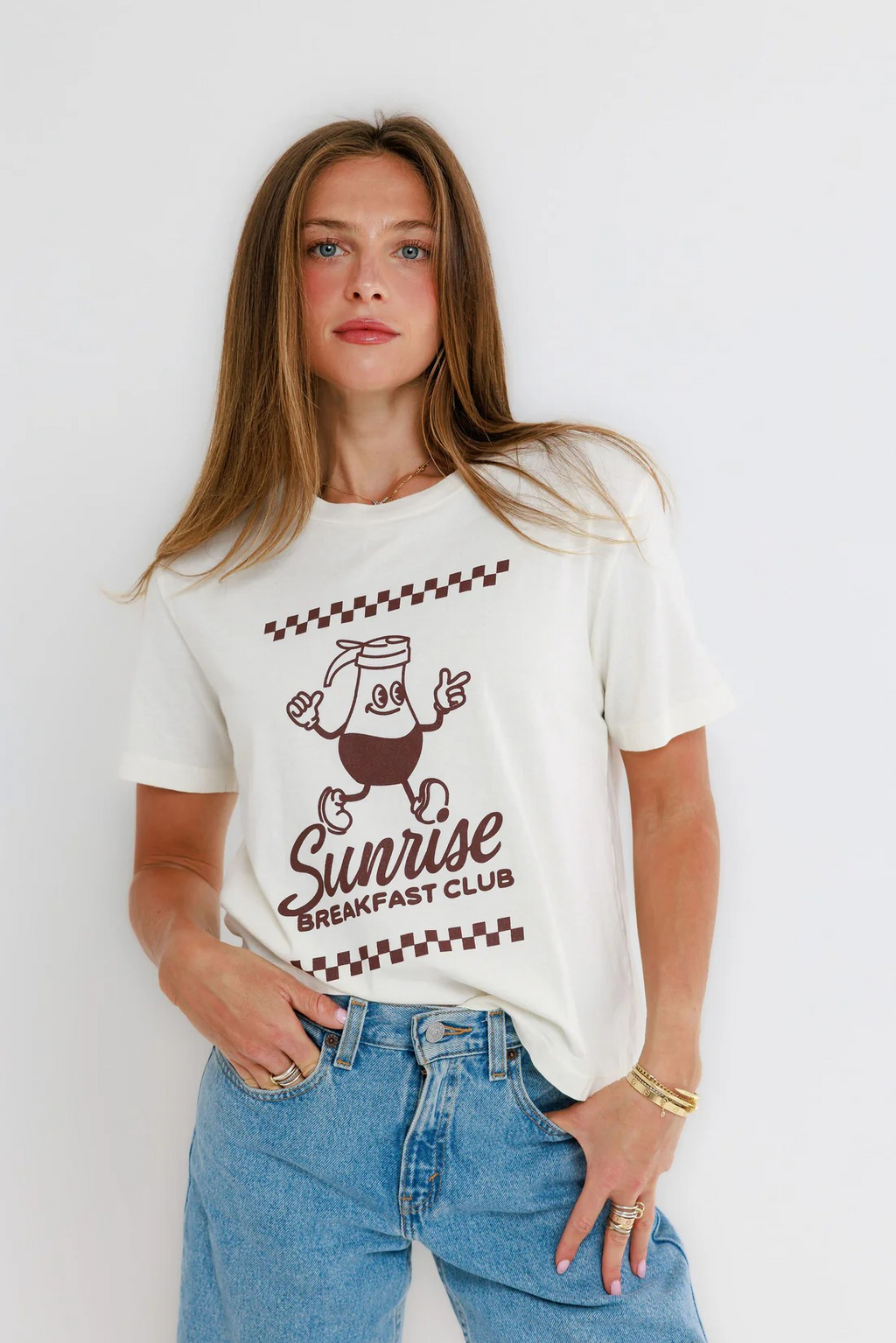 sunrise breakfast club everyday tee