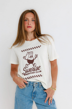 sunrise breakfast club everyday tee