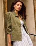 erie jacket in olive