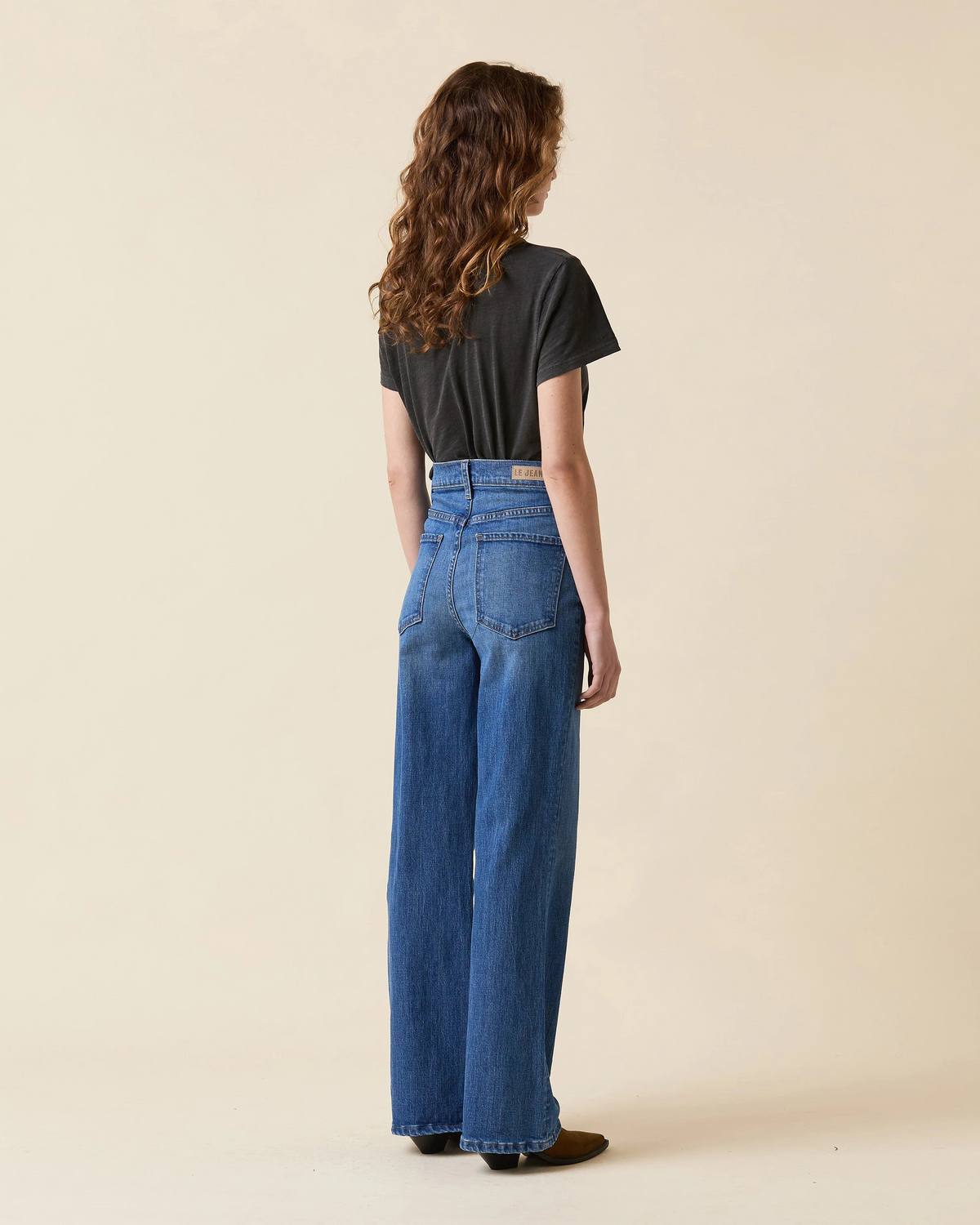 farrah flare in bohemian blue