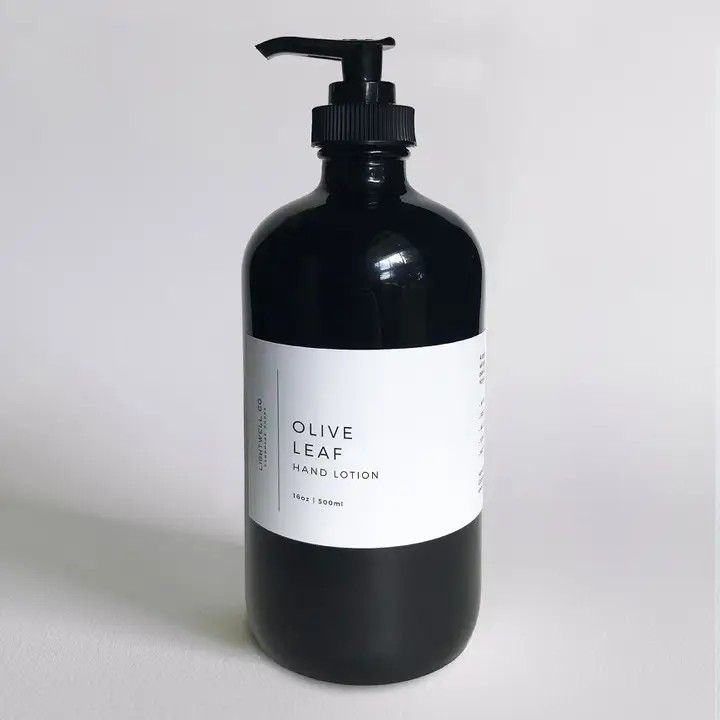 olive leaf hand lotion
