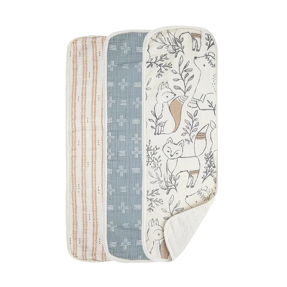 ezra 3 piece burp cloths