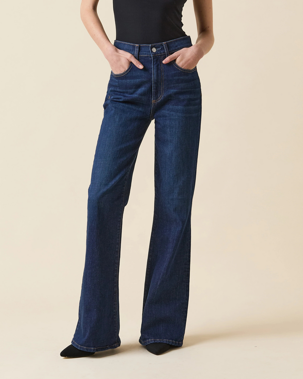 gigi skinny flare in zoe