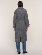 tiffie coat in black