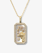 zodiac amulet necklace - sign options