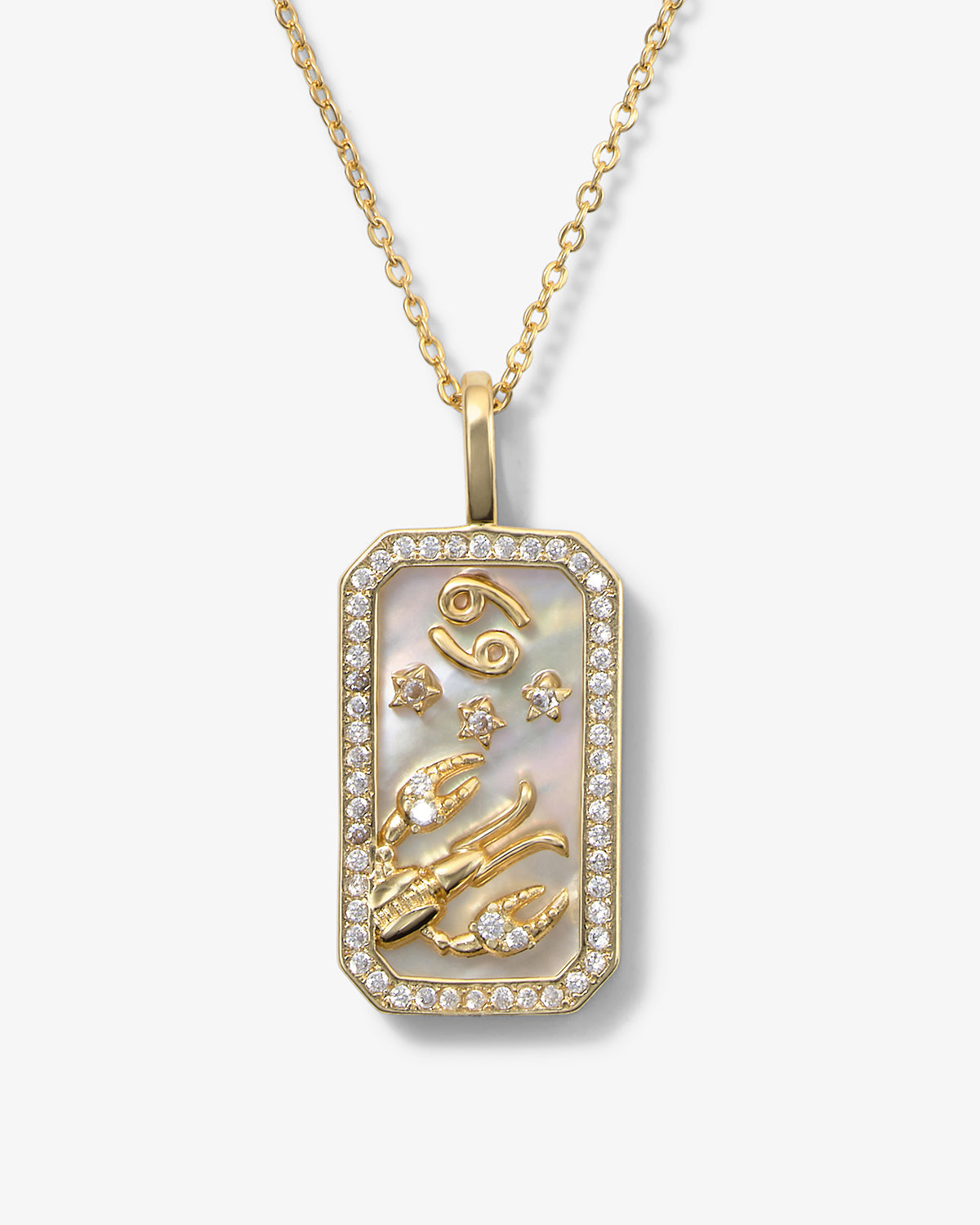 zodiac amulet necklace - sign options