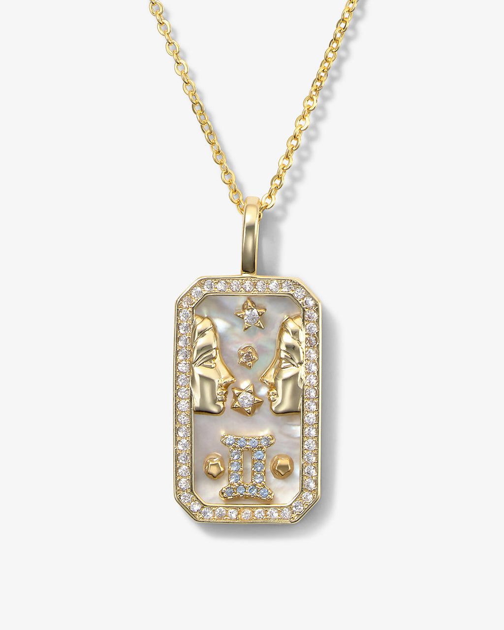 zodiac amulet necklace - sign options