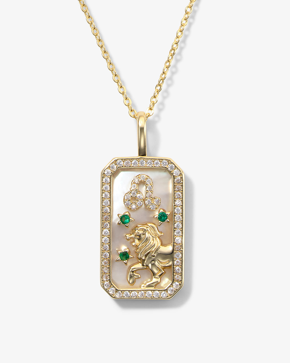 zodiac amulet necklace - sign options