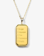 zodiac amulet necklace - sign options