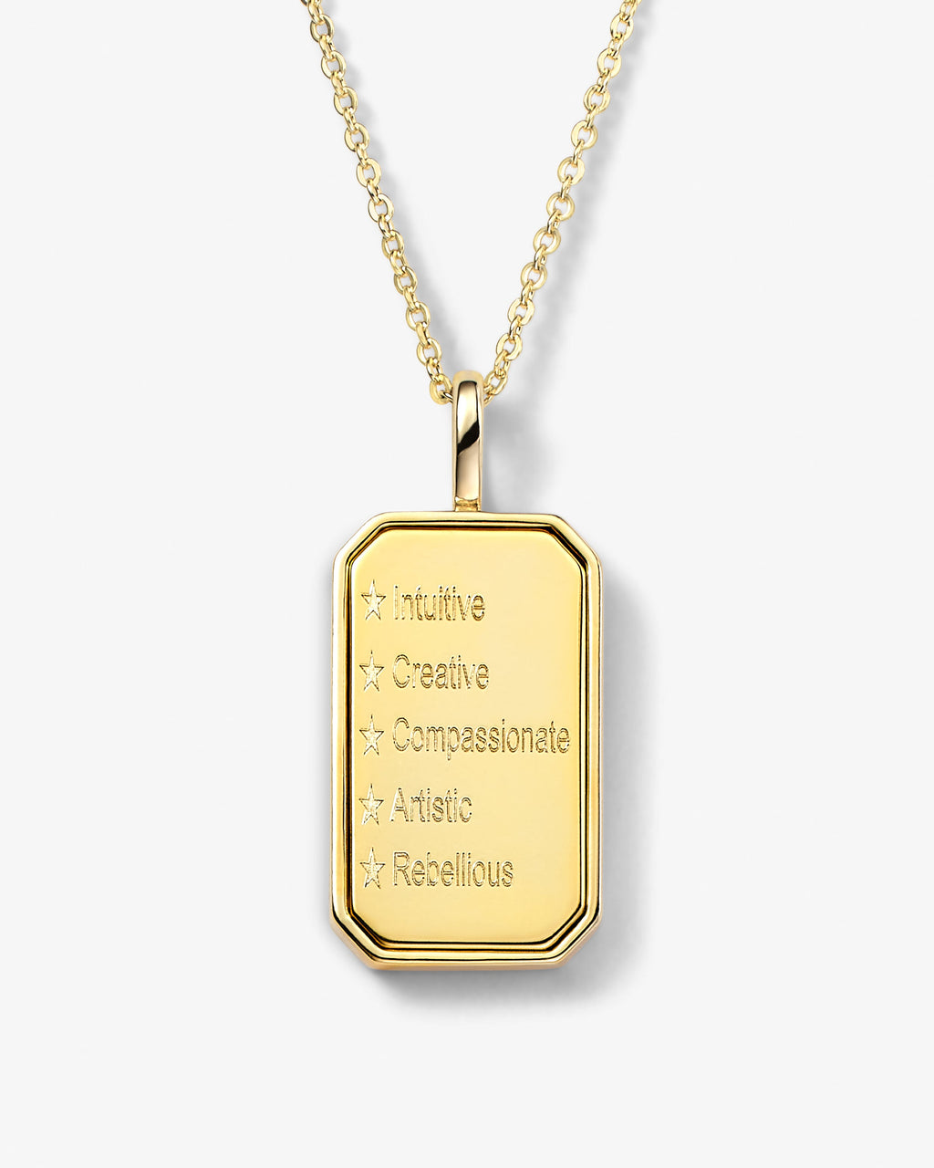 zodiac amulet necklace - sign options
