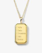 zodiac amulet necklace - sign options