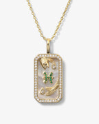 zodiac amulet necklace - sign options
