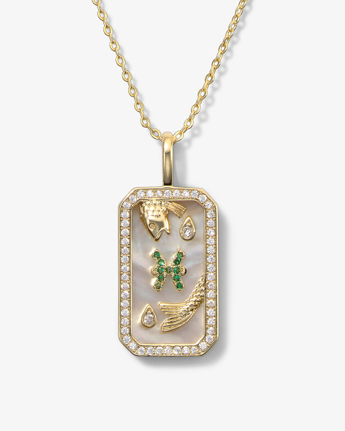 zodiac amulet necklace - sign options