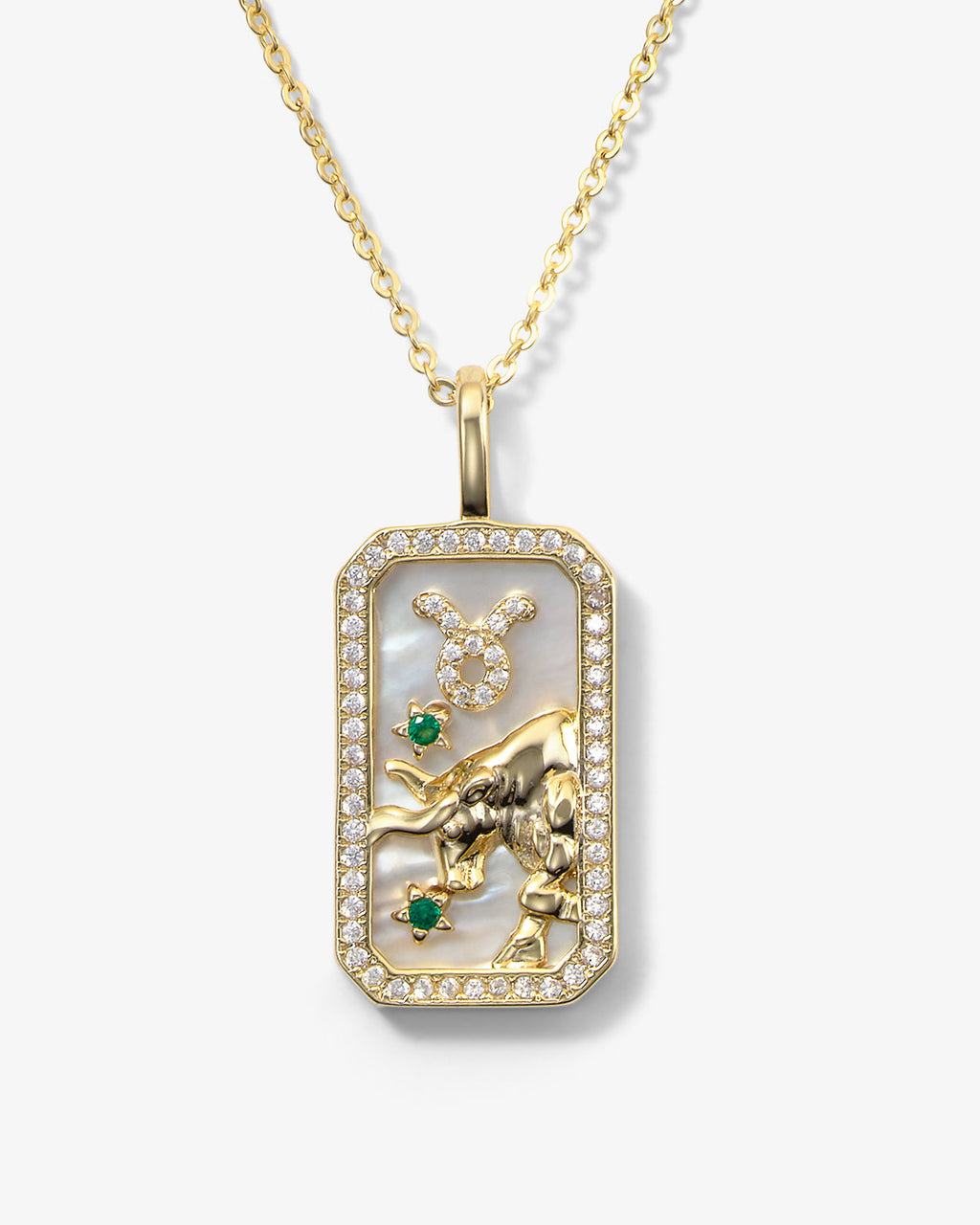 zodiac amulet necklace - sign options