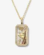 zodiac amulet necklace - sign options
