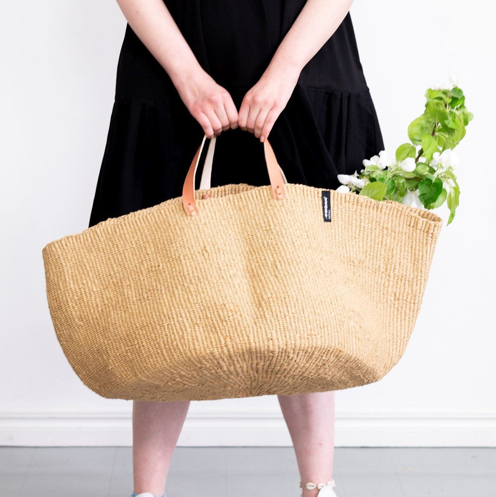 Brown Floor Basket