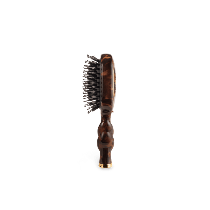 mini boar bristle hair brush