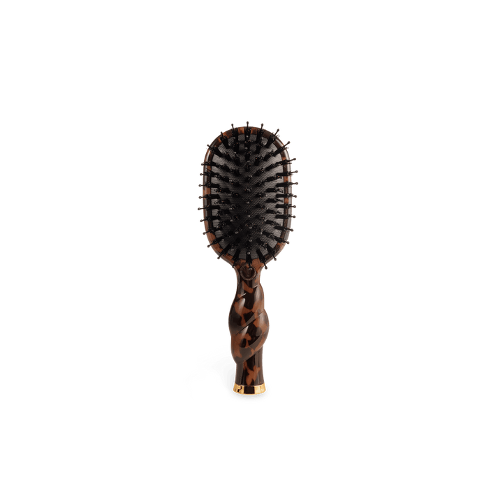 mini boar bristle hair brush