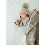 garter stitch baby blanket