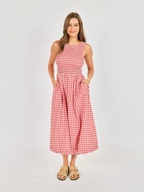 apple butter midi dress