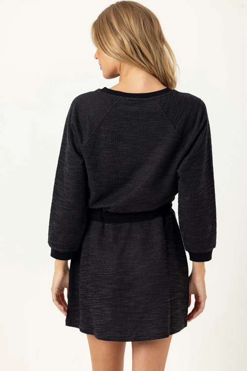 atlas dress in black