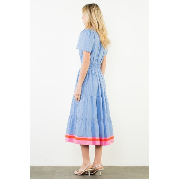 the brigette textured maxi