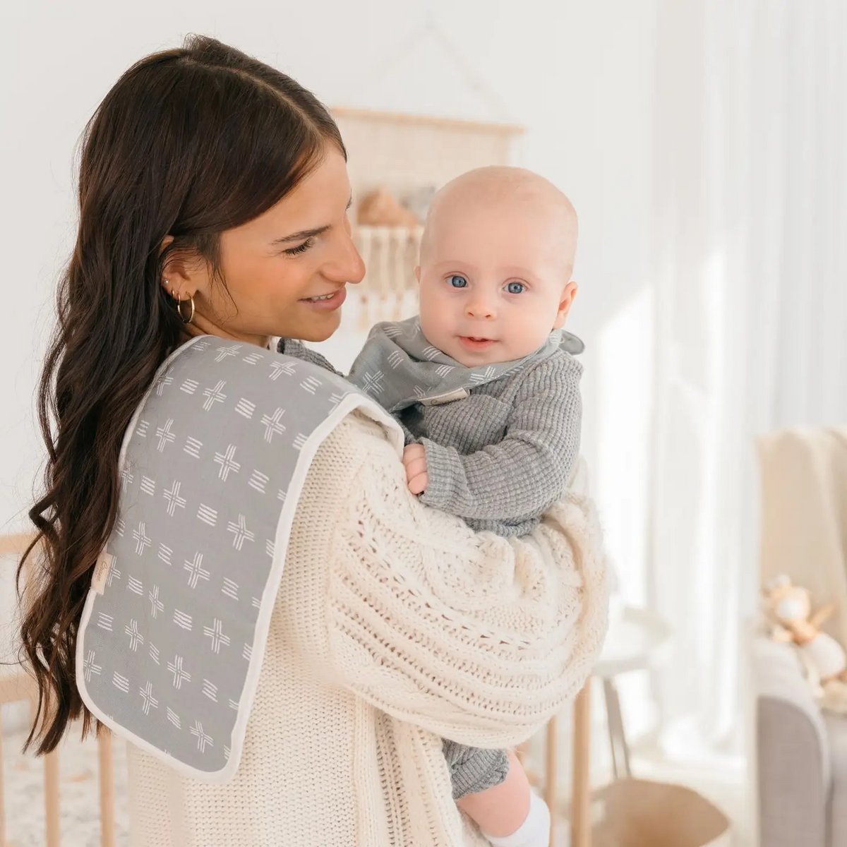 ezra 3 piece burp cloths