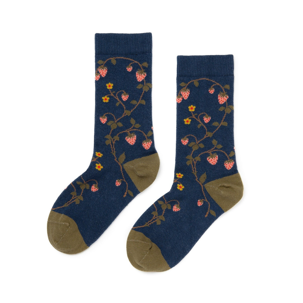 organic cotton crew socks - women's