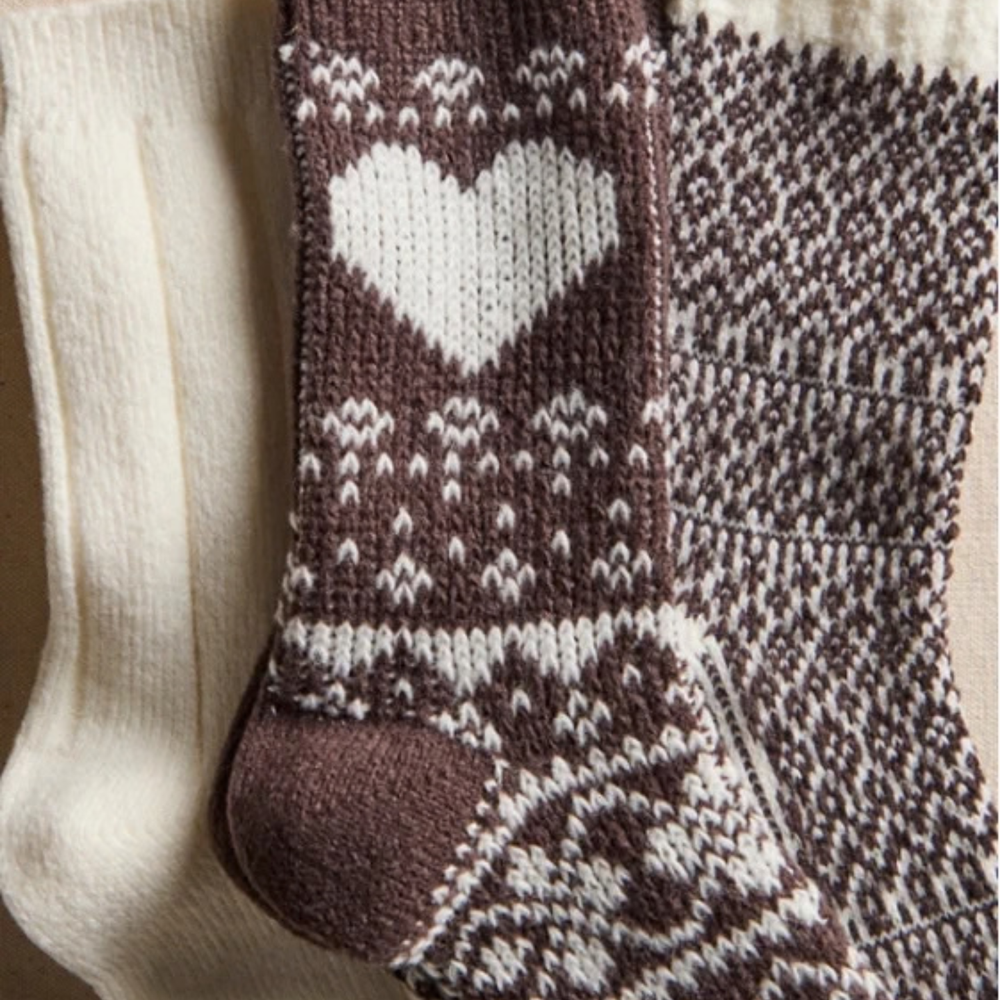 nordic knit sock pack - color options