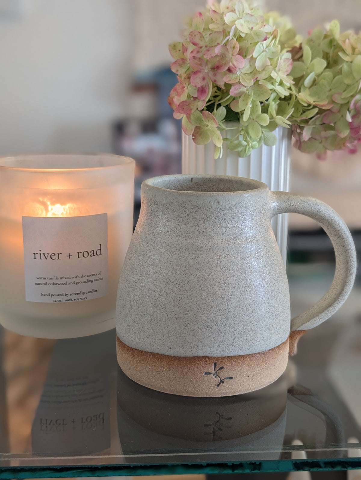 warm mug in toasted marshmallow