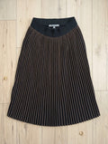off beat pleated skirt