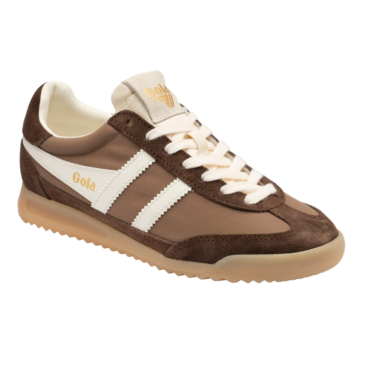 firefly sneakers in otter & dark brown