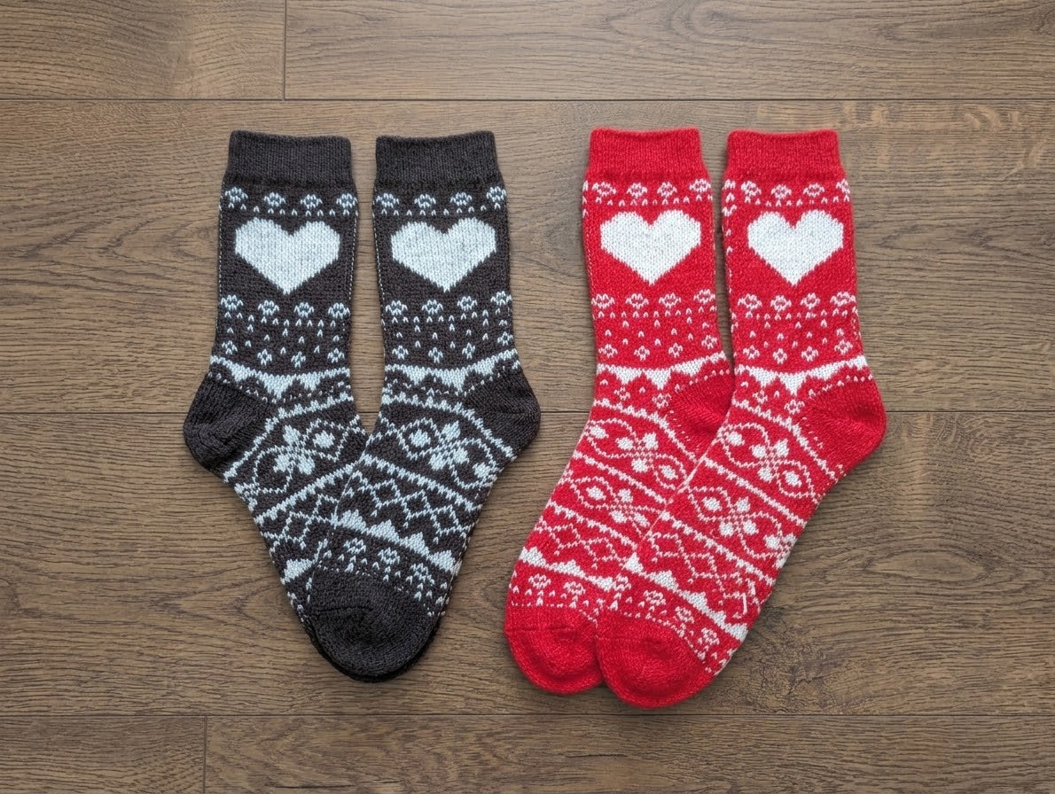 nordic knit sock pack - color options