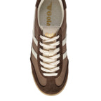 firefly sneakers in otter & dark brown
