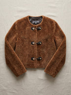 faux shearling jacket
