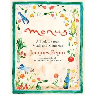 menus: a book for meals + memories
