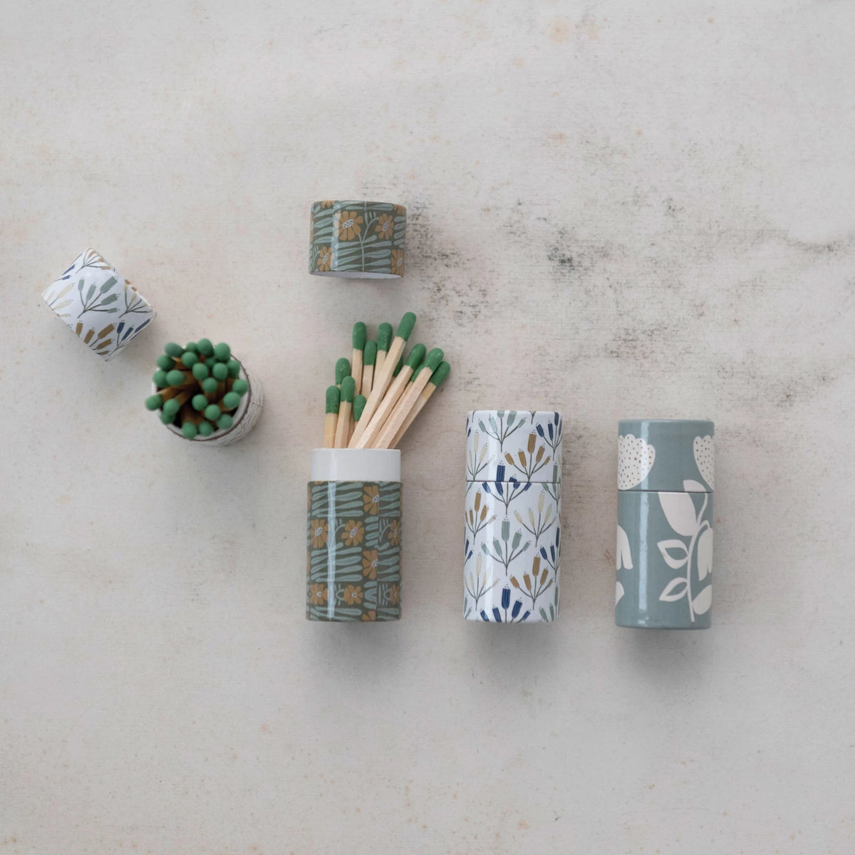 floral match tubes