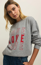 amor boyfriend sweatshirt