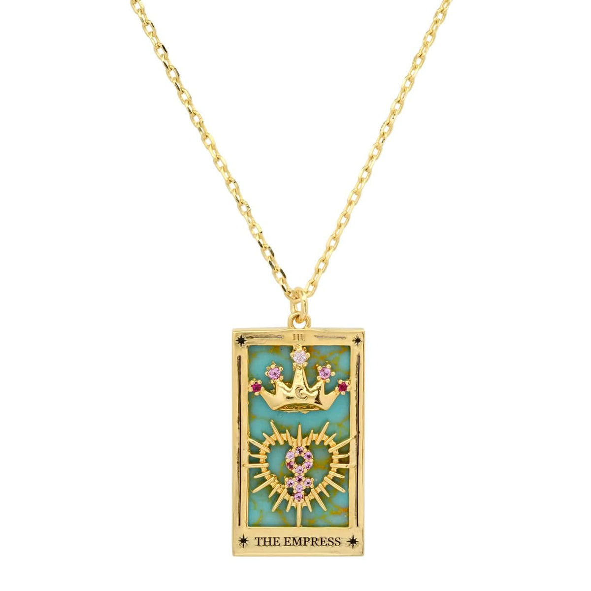 the empress tarot necklace