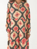 the teo dress in casiopea volcano